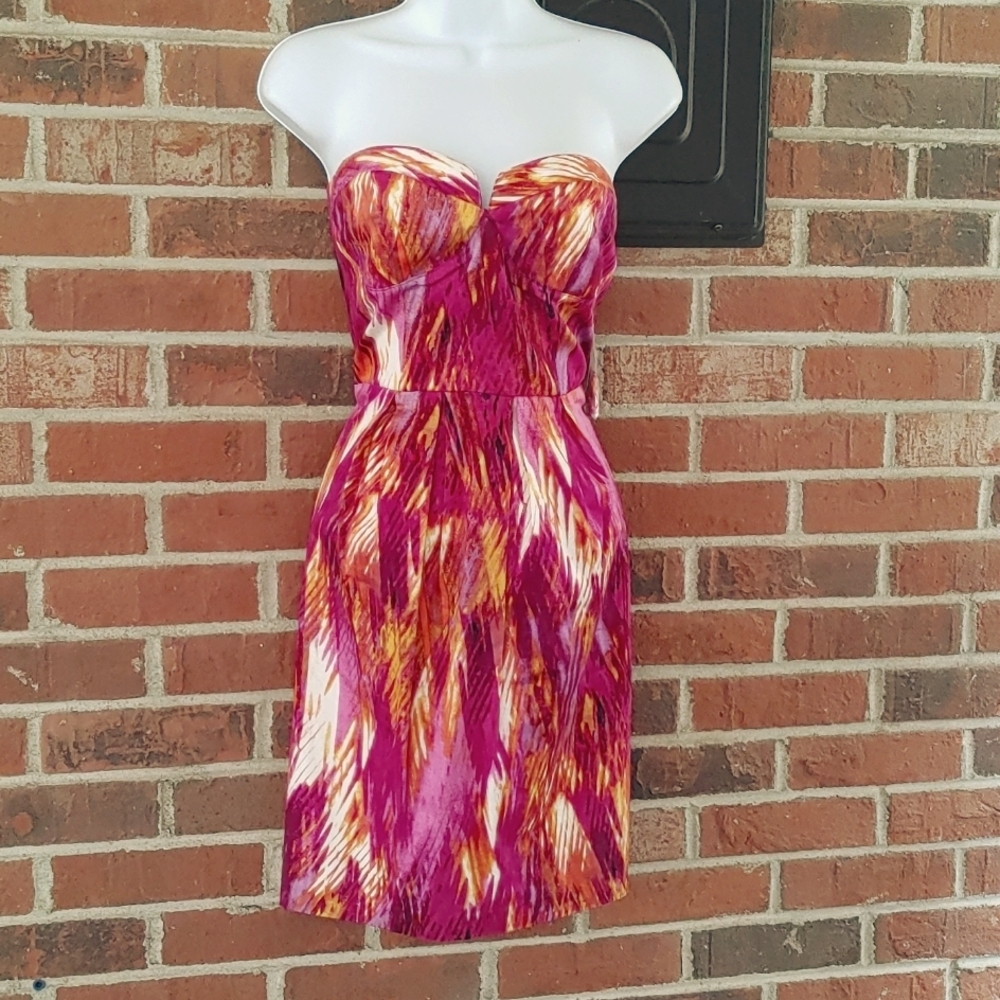 Bisou Bisou Strapless Dress Size 10